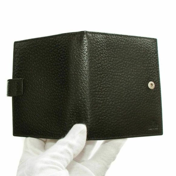 Gucci Black Leather Agenda Notebook - Picture 7 of 8